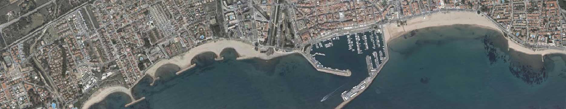 Ortoimtage de la costa - Cambrils