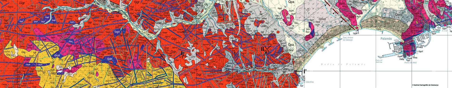 Geologia de la zona del litoral