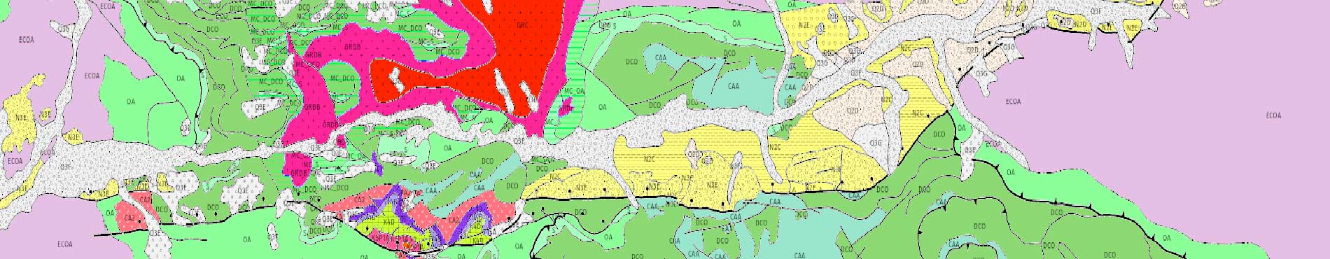 Geologia territorial 1:250.000