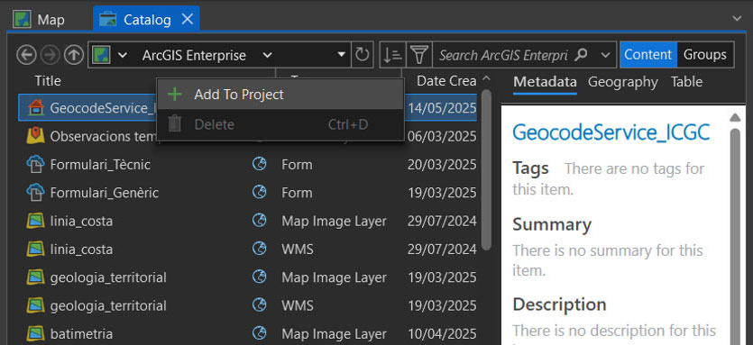 Catalog