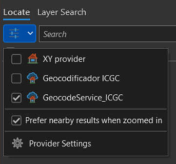 Cerca locator