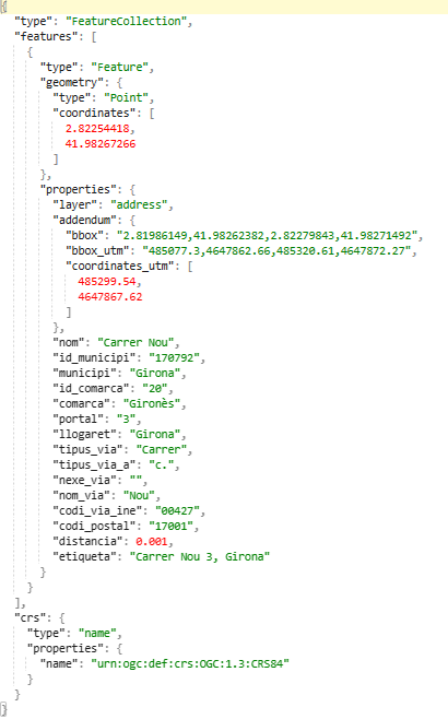 Exemple cerca inversa