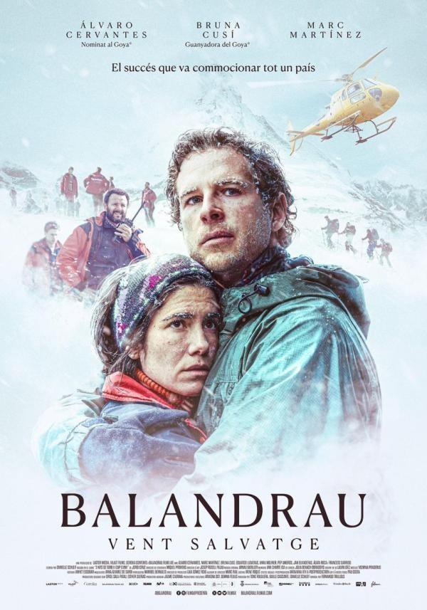 Cartell de la pel.lícula "Balandrau, vent salvatge"