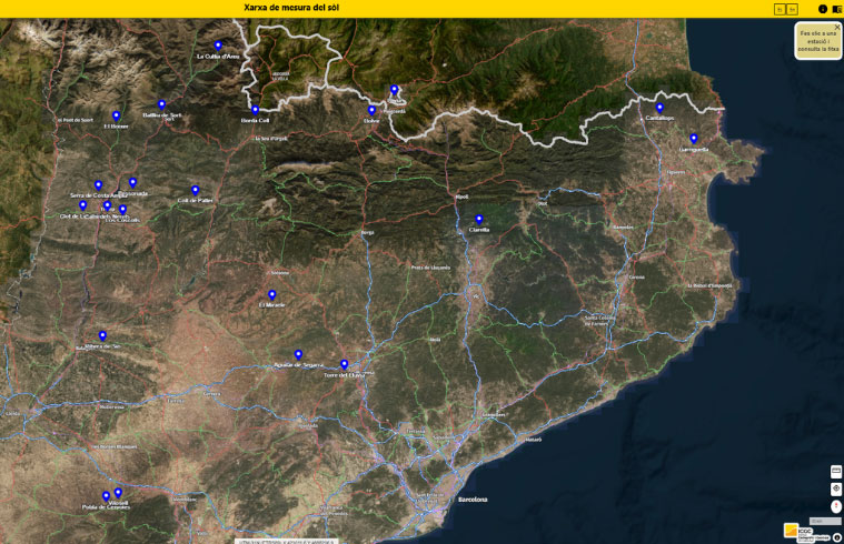 ICGC confirms maximum soil water recharge levels after an exceptionally rainy winter