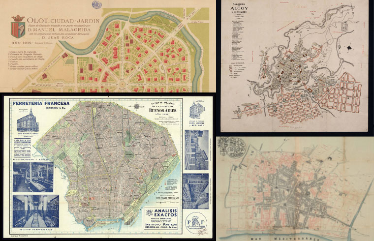 Nou fons de la cartoteca digital dedicat a l’arquitectura i l’urbanisme històrics