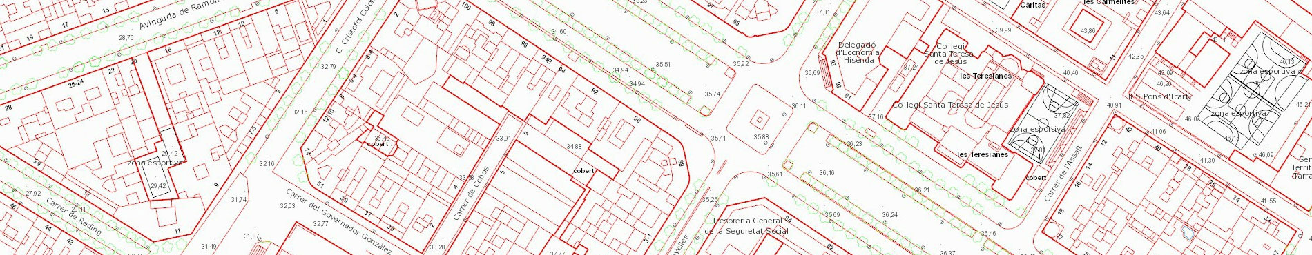 Cartografía topográfica 1:1.000