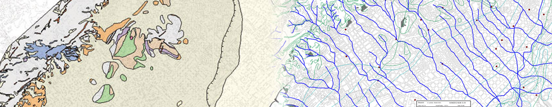 Geotechnical map of Barcelona