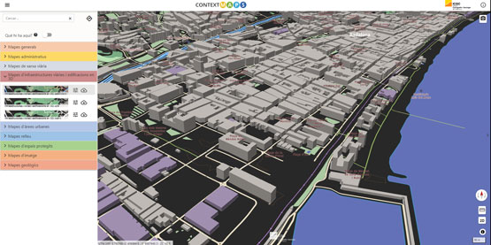 Interfície d'usuari de ContextMaps