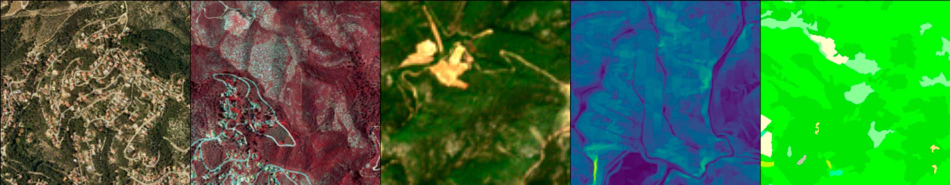 Dataset for the Land cover map (CatLC)
