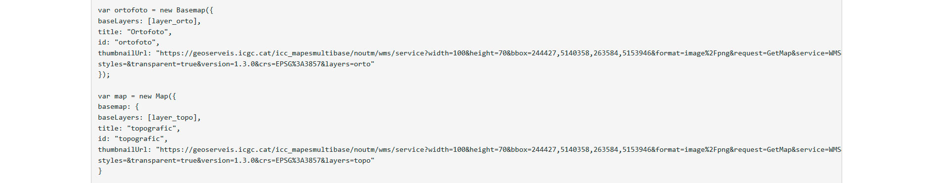 Services for APIs and Widgets