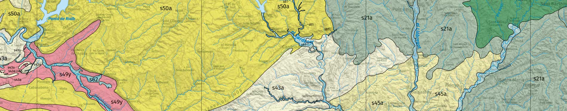 Mapa de sòls 1:250.000