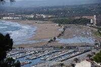 Vista de la platja de l’Estartit (Torroella de Montgrí, Baix Empordà)
