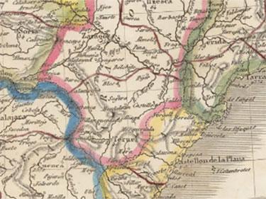 Provincial maps, from Tomás López to Coello (1765-1865)