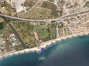 Visor Evolució platges