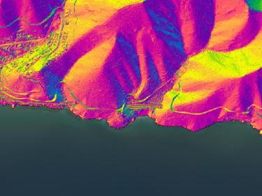 Model d'elevacions temàtic derivat del litoral, Garraf, Tardor 2022
