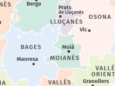 Mapes de comarques
