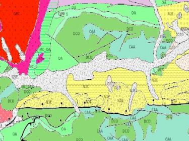 Mapa geològic de Catalunya 1:250.000
