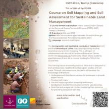 Course on Soil mapping and soil assessment for sustainable land management