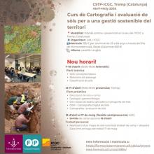Curs de Cartografia i avaluació de sòls per a una gestió sostenible del territori