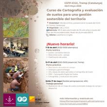 Curso de Cartografía y evaluación de suelos para una gestión sostenible del territorio