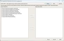 L'opció "Accepta" mostra la llista de capes disponibles