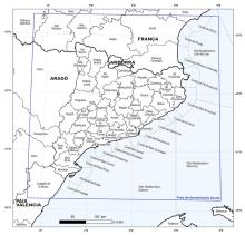 Mapa de regiones epicentrales