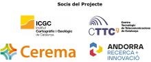 Logos dels 4 socis del projecte